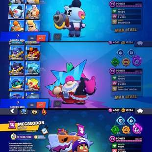 🔥 100.000 TROPHY 👾 | 99 BRAWLERS | 99 MAXED BRAWLERS | 480 SKINS | XP 168 | FULL MAIL ACCESS | 85 HYPERCHARGED - Image 7