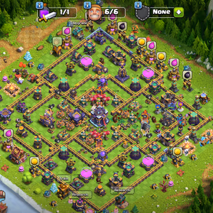 🌲[ TH-15 NEAR MAX ]🌲 5'500 GEMS || SB-RS-EB [21] || FB [20] || HEEOS: 83-85-51-61-30 || GOLDEN WALLS || BEST DEAL - Image 1