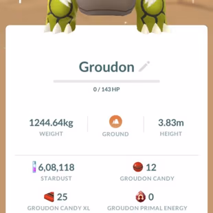 SHINY LEG GROUDON [] KYGORE - ZAMZENTA - 51 LEGENDARY [] LEVEL 50 [] 8 SHINY [] RENAME AVAILABLE [] INSTANT AVAILABLE [] - Image 4