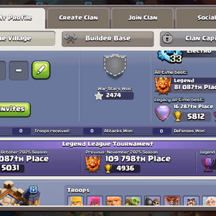 🌟TH 18 FULL MAX🌟34/34 BLACKSMITH FULL MAX | DESERT SET SKINS | 5X HERO PET TROPS MAX | GUARDIAN-MAX | BUILDER BASE MAX - Image 4