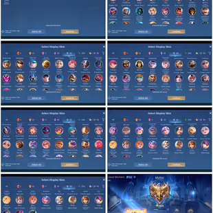 [IOS/ANDROID] CEL LVL 107 | 132 HEROES | 429 SKINS | EXALTED 2 | ANIME SKINS | LUNOX LEGEND - SASUKE - ITACHI - MEGUMI  - Image 5