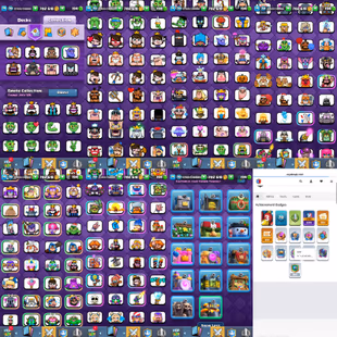 Rare  KT 15 |Level [70] | ARENA 24🎊LEVEL 15 CARDS [69] | LEVEL 14 CARDS [45 |EMOTES 203 CARDS [121]| EVO 23 - Image 3