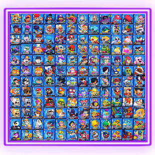 [ PREMIUM ]  90K TROPHIES || 99 BRAWLERS || 56 MAX || 46 HYPERCHARGED || 310 SKINS || INSTANT DELIVERY  - Image 5