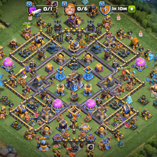 🌟BEST OFFER | TH 18 FULL MAX DEFENCE 🌟HERO 100-100-73-76-52 | EPIC GG[MAX] RS[MAX] EB-26 FA-23 | RARE COSMIC SCENERY  - Image 2