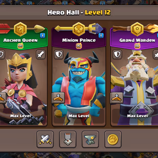 🔥35/35 EQUIPMENT MAX🔥[TH18] MAX || PROFILE FULLY MAX || RARE HIGH SEAS MAP || B.APRENTICE MAX || NAME CHANGE AVAILBLE - Image 6