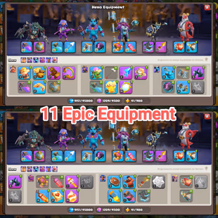 TH 15 || Th15 Almost Maxed || Namechange Free || Only Few lab , 4 Pets and New hero left | 11 Epic Equipment Townhall 15 - Image 4