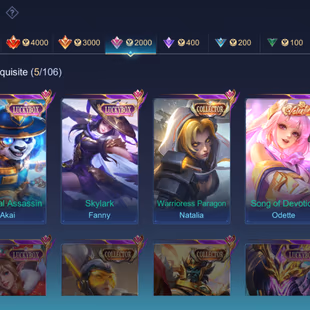 🔥HYPER BASED PREMIUM ACCOUNT🔥LEVEL 145|| LEGEND 2 || GRAND 8 || EXQUISITE 15 ||  EXALTED 2 || SKINS 431 || HEROS 130 - Image 8