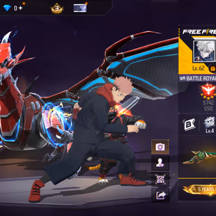 EP299|Lv62|5YearsOld|66Character|McLarenOverallSet|313Costume|ItadoriYujiBundle|46Emote|321Weapon(59Mythic)|46Vehicle|65 - Image 1