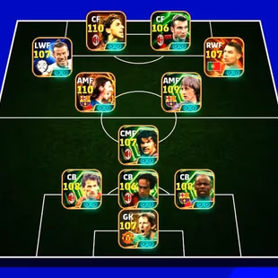 WORLD ONLY ONE ACCOUNT- EFOOTBALL HISTORY BEST ACCOUNT-STRENGTH 3336-ALL RARE EPICS PLAYER-MANY BOOSTER-DOUBLE BOOSTER [ - Image 1