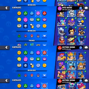 🔥90K TROPHY|SOLAR FAME|200 GEMS|9 BUFFIES|🌟61 MAX|56 HYPER|468 SKINS|22 MYTHIC|16 LEGENDARY|207 EPIC SKIN|FULL OF RARE - Image 5