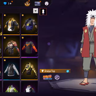 X134|Lvl 52|27 CHARACTER|18 BUNDLE SET(7 MYTHIC)|JIRAIYA SET|48 COSTUME(8 MYTHIC)|AURORA MONSTER TRUCK|94 WEAPON(1 EVO+1 - Image 7