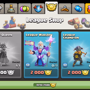 🌟BEST OFFER🌟RARE TH 17 [ 1870 MEDEL ] LEAGUE QUEEN | HERO 95/97/80/73/43/6 | 15 HIGH EPIC EQUIPMENT | APPRENTICE MAX-8 - Image 7