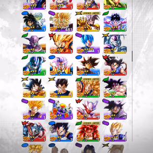 D877-IOS+Android-6 UL(SS4 Goku+Hit+Beast Gohan+S Vegito+S Gogeta)+16 Legend+Good Equipment+Bardock Zenkai+God Gogeta Zen - Image 5