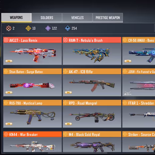 CODM-RAM-7-NEBULAS BRUSH-2X MYTHICAL WEAPONS 10X LEGENDARY-MANY RARE SOLDIERS-ONLY ACTIVASION LINK - Image 6