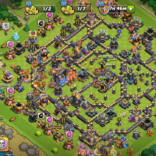 Th18 Almost Max-5 Hero Max [Duke-22]-Equipments-4x-Epic Max [] XP-229 [] Almost All Wall Lvl 19 [] Defance Near Max - Image 1