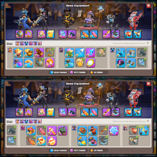 💥35 Max Equipment💥 TH18 Full Max | Max Helpers | 7500 Gems | All Max Epics | Rare Statues | Stacked | Instant Deliver - Image 5