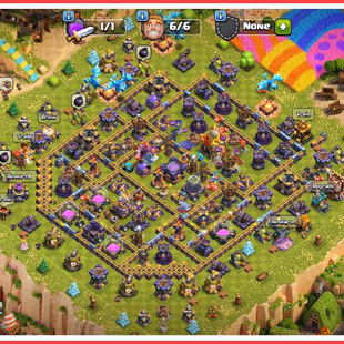 PAINTER SCENERY | 8 EPIC EQUIPMENTS | TH 16 SEMI MAX | 62-77-51-51-40 HEROES | MAGIC ITEMS STACKED | INSTANT DELIVERY  - Image 1