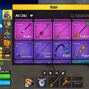 [Blox Fruits] Lv 2633 | PERM YETI, T-REX, DOUGH, PORTAL, BUDDHA | Dark Blade, CDK, TTK, Shark Anchor | Ghoul V3 | 2M Bel - Image 4