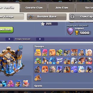 🔥6x HERO MAX!8x EPIC EQUIPMENT MAX🔥XP 242!TH 18 NEAR MAX!HERO-105-105-95-80-55-25!NEAR MAX TROOPS!CLOSE MAX DEFANCE - Image 4