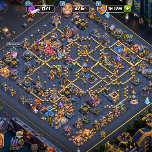 LEGEND LEAGUE 🎄 TH18 CLOSE MAX 🎄 11X EPIC EQUIPMENT MAX | LEAGUE QUEEN | HERO-105-105-92-80-55 | RANK | 249-XP | NC-YS - Image 2