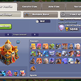 Th16 Almost Max | Hero-85-86-62-37 | Equipment-16-Epic Almost Max | XP-185 | Wall Max | NC-Yes | BEST-DEAL  - Image 3