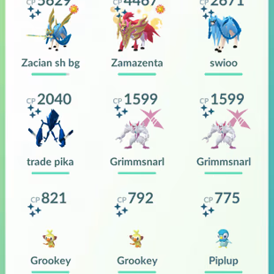 🔥1479 SHINY💎 LOS ANGLES BG [] SHUNDO SHINY ZACIAN 5k CP [] ASH HAT PIKA [] 290 SHINY COSTUME [] 678 LEGENDARY - Image 7