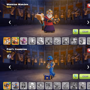  🔥Rare 11 Epic Max 🔥[ GG-SB-SNP-FA-MM-AF-FIB-DK-FIB-HT-EB-RS ] !! TH 14 Full Max !! 1630 Cwl Token Full Magic items !! - Image 8