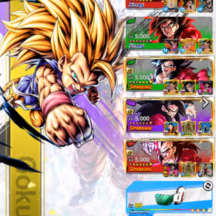 578m Power+UL ss4 Goku FULL+UL ss4 Vegeta 10s+UL ss4 Gogeta+UL Shenron Full+29 LF+ Godly Equip (D150) - Image 8