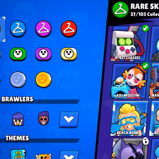 19k Trophies, Star Shelly, 69 Brawlers, 6 Legendary Brawlers, 11 11 Strength Brawlers, 5 hypercharge, Description - Image 5