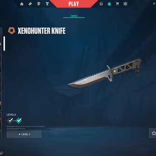 EU/TURK | Xenohunter Knife Max | Valiant Hero Operator Max | 5325 VP Spent | Ready For Rank | 490 Extra Valorant Points - Image 1