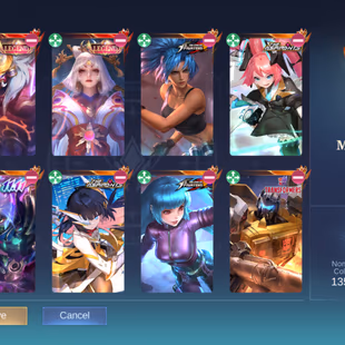 MC65|LV95|490 SKIN|MEGA COLLECTOR III|HIGH WR|2 LEGEND|GUSION KOF|5 ASPIRANTS|GOJO SATORU|LING CC|YSS CC|2 NEXUS SEA|HAY - Image 2