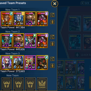 LV91 - Power 6,81M - 1 Mythic (Mikage ) - 33  Champions LV 60 -  66 Legend - 11 Void - Image 4