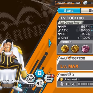 [4130][IOS+ANDROID] 16 EX META - 71 HB - Light Luffy + Kizaru + Kuzan + Shanks + Yamato + Kaido + Lucci + Roger + Sabo  - Image 6