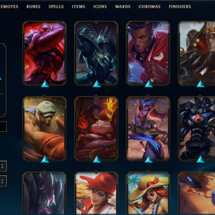 SEVER [ EUW ] - 118 LVL  - UNRANK - 303 SKINS - 150 CHAMP [ 465 BE - 10 RP ] - FULL ACCESS  - Image 5