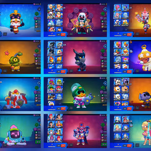 🔥OG ID Creation 2020 🔥Trophy 50K [Level 185] All Brawlers (54x Max) 70x HC | 250x OG Skin| 26x Max Win Streak. Instant - Image 7