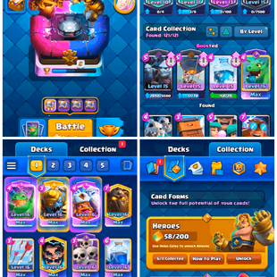 KT15 | LVL 71 | 6 HEROES | ARENA 30 | RARE EMOTES | 10 YEARS OLD BADGE | 12 EVO CARDS | 15 MAX CARDS | INSTANT DELIVERY - Image 2