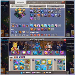 💥TH-14 NEAR MAX💥FULL X-MAS TREES | EPIC EQUIPMENTS | 1600 CWL MEDALS | MAGIC ITEMS STACKED | INSTANT DELIVERED - Image 3