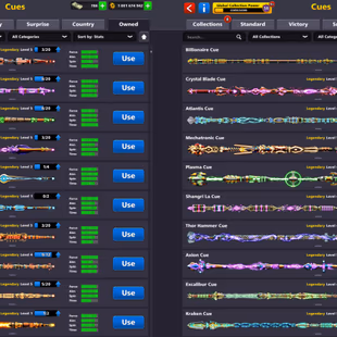 405 LEVEL ACCOUNT | 1 Billion Coins | 19 Legendary Cues | Login Miniclip | Unlimited Password Change | Final Warning - Image 6