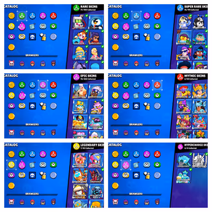 TROPHY 50K-BRAWLER 95-MAX BRAWLER 34-HYPERCHARGE 27-ICON 360-SKINS COLLECTION 235-OLD COLLECTION AVAILABLE-BEST-DEAL - Image 3