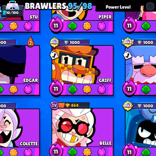 RARE 🎄 390X SKINS | 87K TROPHY 🎄 85X MAX BRAWLER | 64X HYPER | 97/98- BRAWLER | NC-YES | 42K POINT | 10K VICTORIES | - Image 6