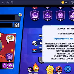 359 SKINS | 100.000 TROPHIES | 100 BRAWLERS | 67 HYPERCHARGE | 100 MAX | 97 PRESTIGE | 21 BUFFIES - Image 7