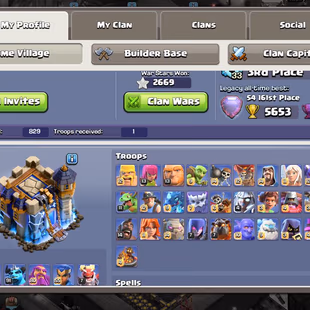 [LIMITED OFFER]🚀SUPER LEGENDARY HIGH TH18🚀54 HEROS SKINS | 5 SCENERY | EPIC EQUIPMENT |2600 PLUS SPARKY STONES| - Image 2