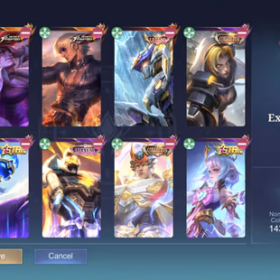 🔥[349 SKINS]🔥[8/8 EXQUISITE | 8/8 GRAND | 57/57 DELUXE | NARUTO | KOF | TRANSFORMERS | ZODIAC | PRIME | MYTHIC ACC - Image 4