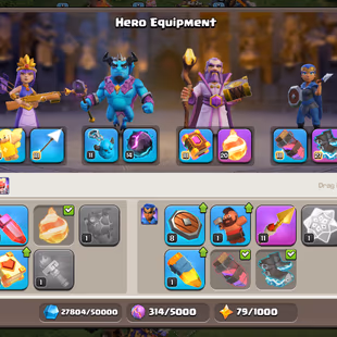 EPIC TH18 | FULL MAX ELECTRO BOOTS | HEROS LVL 39-46-15-26-33-6 | COC AND CR COMBO ACCOUNT | INSTANT DELIVERY - Image 4