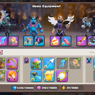 🌟 RAREST 7x SCENERY 🌟TH-18 MAX DEFENCE | 6X EPIC EQUIPMENT MAXED | 7TH EPIC - 26 | HERO 105-105-90-80-55-5 | BEST DEAL - Image 6