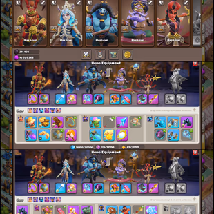 💥15 Epics💥 TH 18 Max | Year of The Firse Horse | Skins Set | Stacked | Dream Account | Good Helpers | Instant Delivery - Image 2