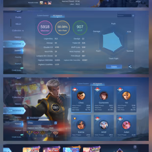 ✅RENOWNED COLLECTOR II ✅ COLLECTOR NATALIA | LUCKYBOX ALICE | KOF KARINA | 68K PTS - Image 2