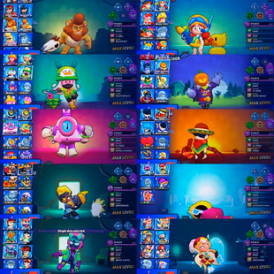 🔥 CHEAPEST 51K TROPHY🔥 31X MAX BRAWLER | 28X HYPERCHARGE | 260 SKINS | CHECK PHOTOS | INSTANT DELIVERY | - Image 5