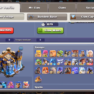 F1 6 HEROES MAXED | TH-18 ALMOST MAXED | 10 EPIC MAX | 2 EPIC LVL 26 | 11900 GEM | ALL 3 HELPERS MAXED | MAX LAB-3 TROOP - Image 4