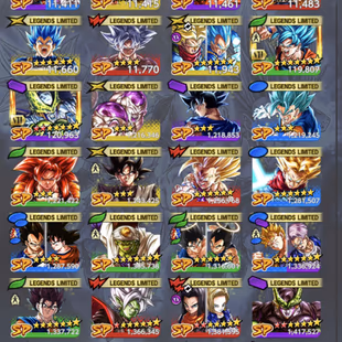 B17-IOS+Android-Vip Future+6 UL(Zamasu+Rose+SS2 Gohan)+LR Vegito+44 Legends+Vip Equipment+Good Zenkai+Zamasu Red+Goku B - Image 5